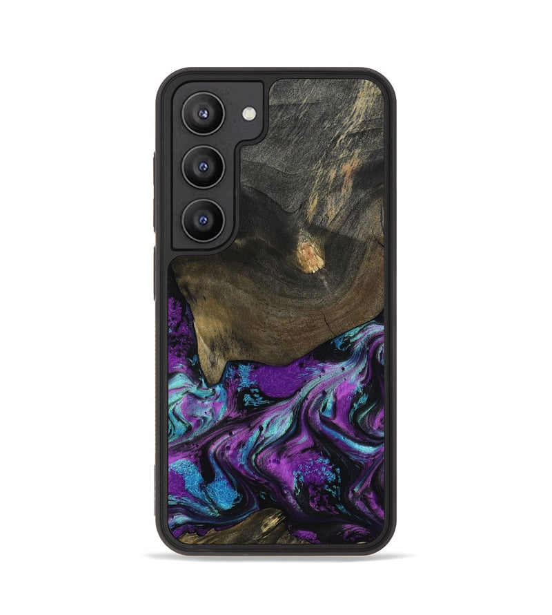 Galaxy S23 Wood Phone Case - Rayna (Purple, 817191)