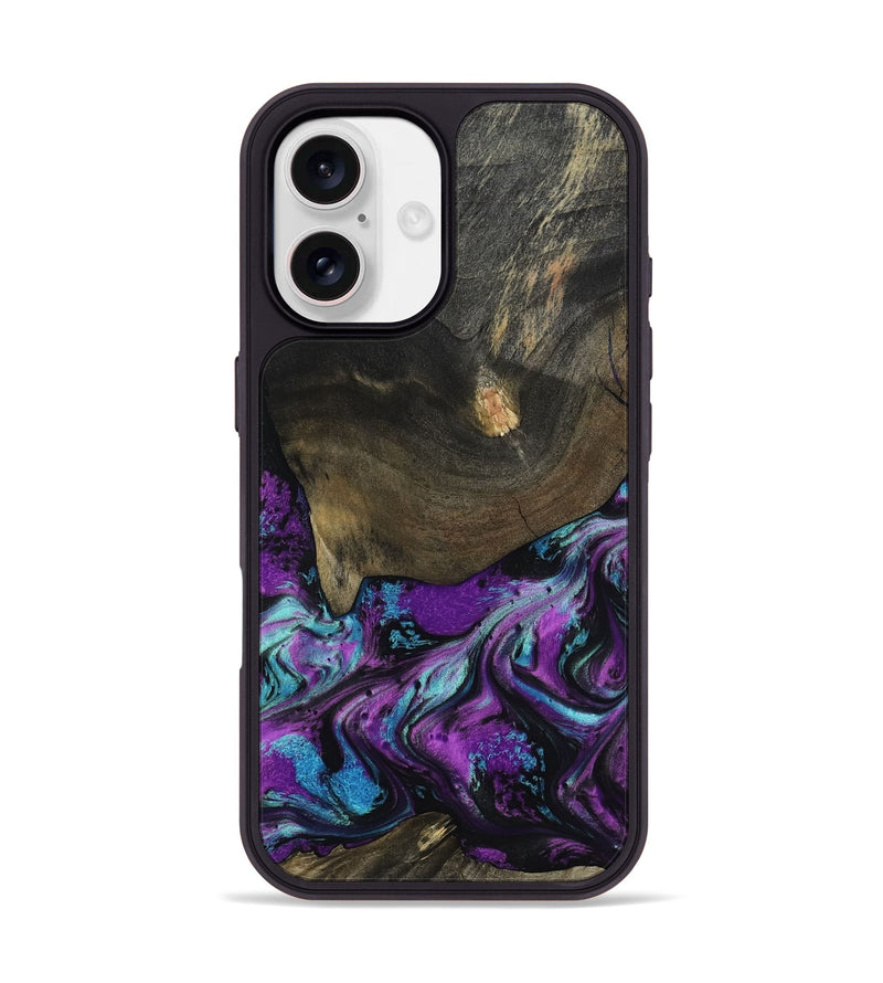 iPhone 17 Wood Phone Case - Rayna (Purple, 817191)