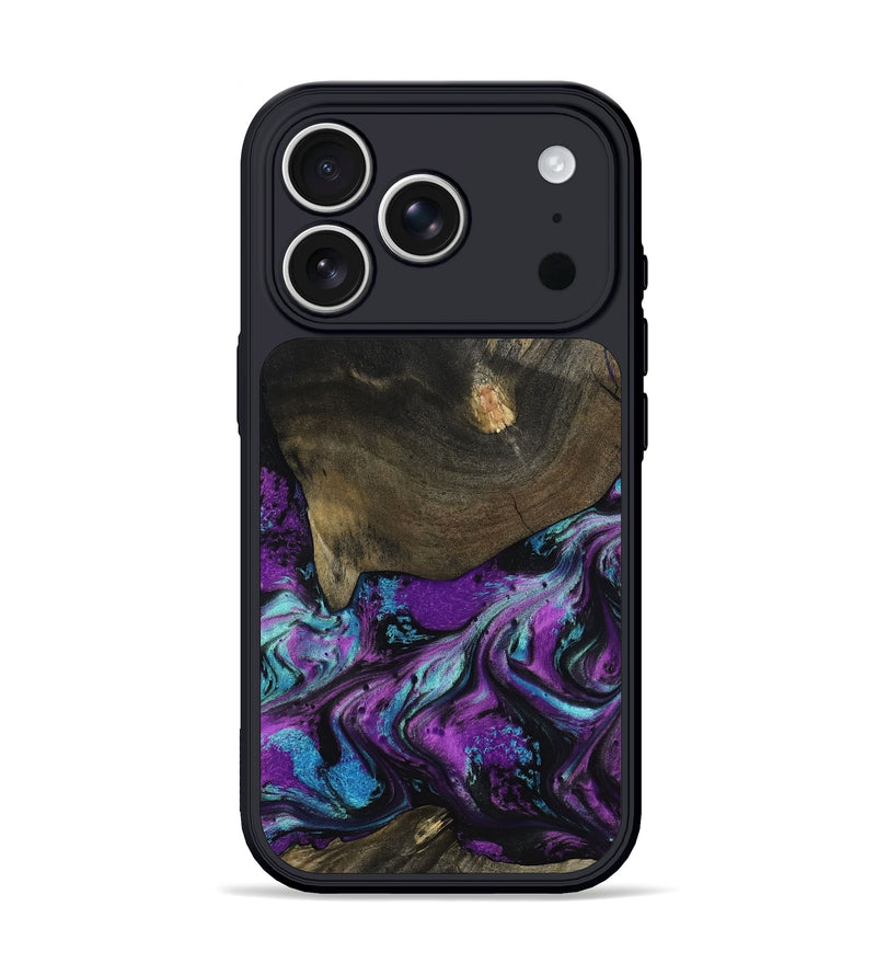 iPhone 17 Pro Wood Phone Case - Rayna (Purple, 817191)