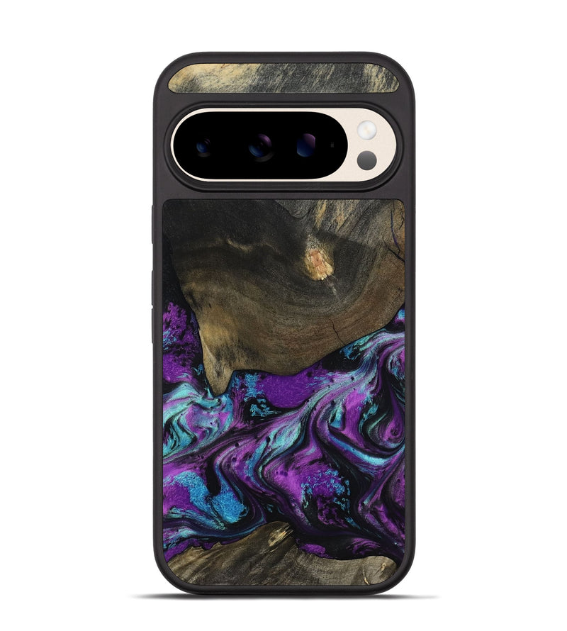 Pixel 10 Wood Phone Case - Rayna (Purple, 817191)
