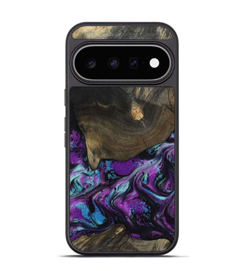 Pixel 11 Pro Wood Phone Case - Rayna (Purple, 817191)
