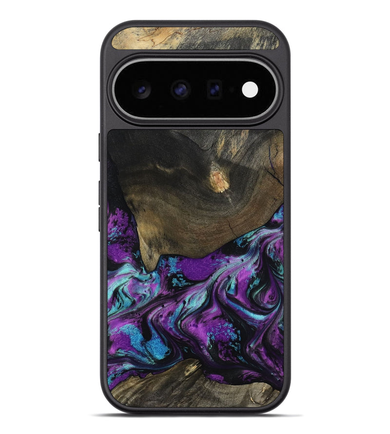 Pixel 11 Pro XL Wood Phone Case - Rayna (Purple, 817191)