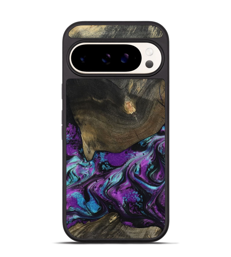 Pixel 9 Pro Wood Phone Case - Rayna (Purple, 817191)