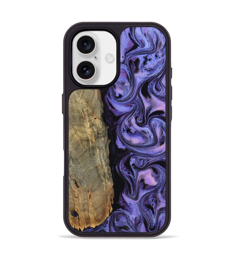 iPhone 17 Wood Phone Case - Harlow (Purple, 817196)