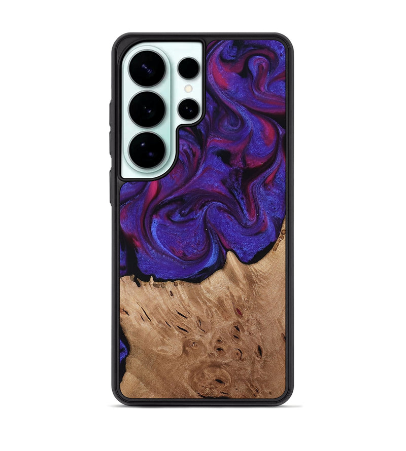 Galaxy S26 Ultra Wood Phone Case - Tempie (Purple, 817198)