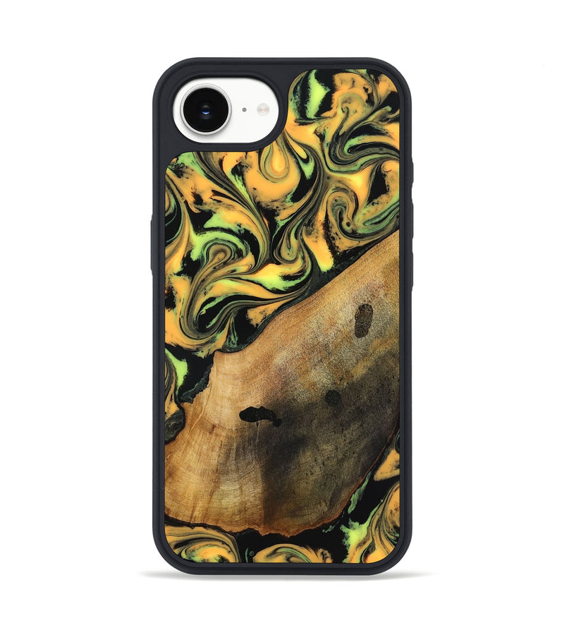 iPhone 16e Wood Phone Case - Kyren (Neon, 817201)