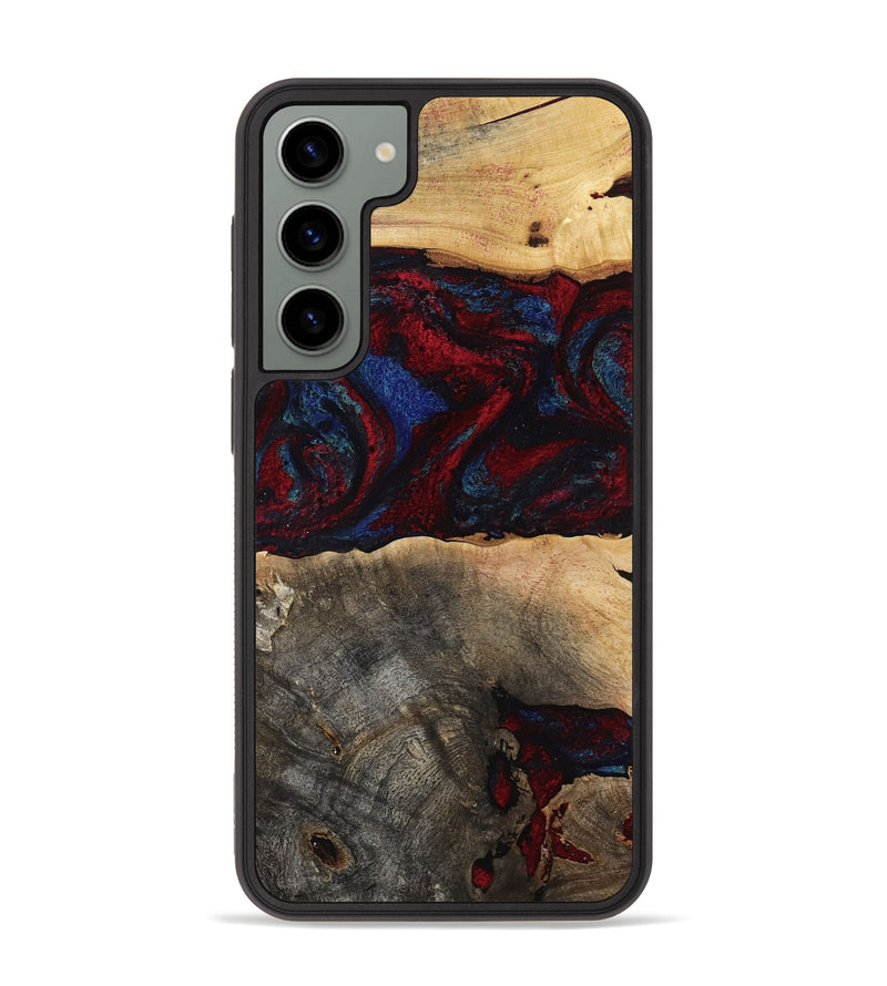Galaxy S23 Plus Wood Phone Case - Icie (Red, 817213)