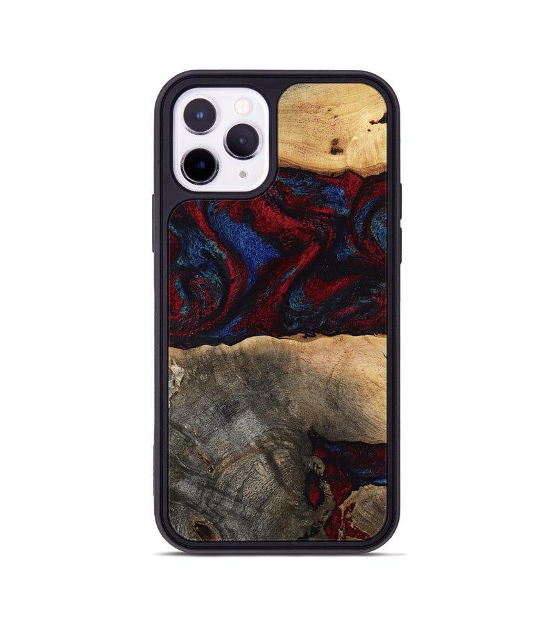 iPhone 11 Pro Wood Phone Case - Icie (Red, 817213)