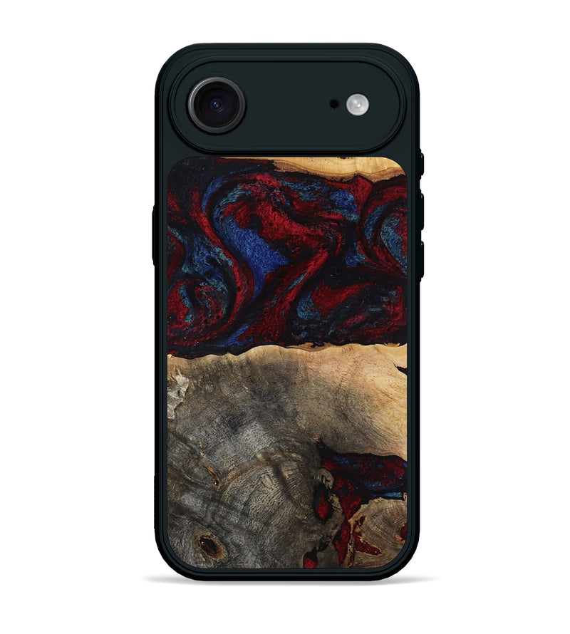 iPhone 17 Air Wood Phone Case - Icie (Red, 817213)