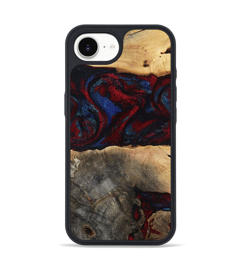 iPhone 17e Wood Phone Case - Icie (Red, 817213)