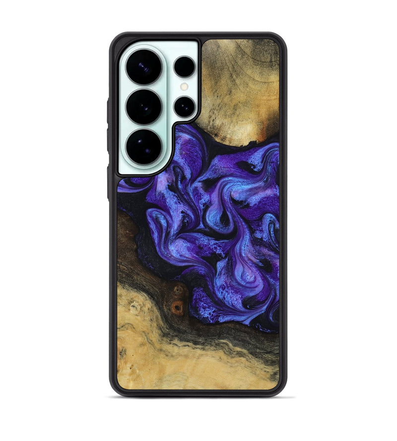 Galaxy S26 Ultra Wood Phone Case - Alvah (Purple, 817216)
