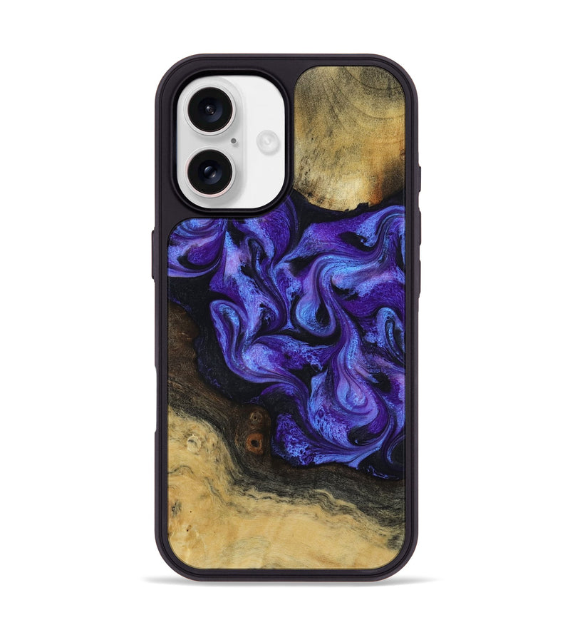 iPhone 17 Wood Phone Case - Alvah (Purple, 817216)