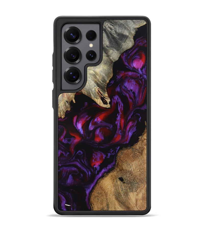 Galaxy S25 Ultra Wood Phone Case - Dallas (Purple, 817217)