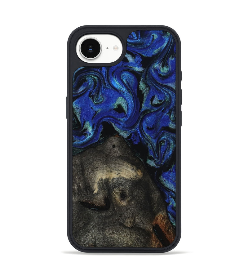 iPhone 17e Wood Phone Case - Gage (Blue, 817237)