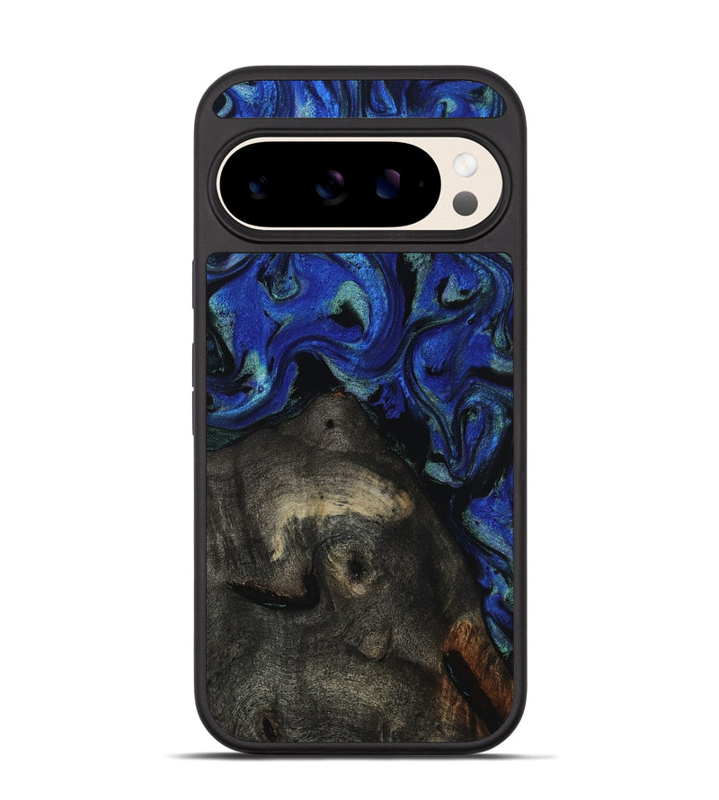 Pixel 10 Wood Phone Case - Gage (Blue, 817237)