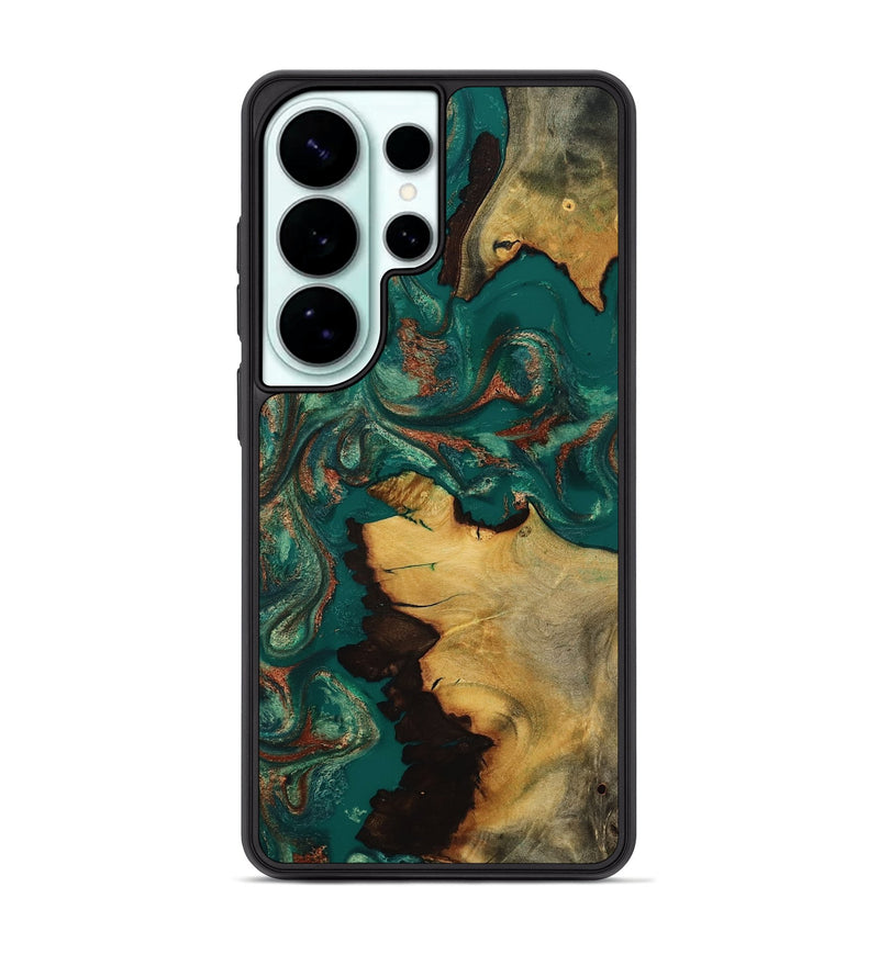 Galaxy S26 Ultra Wood Phone Case - Caspian (Green, 817241)