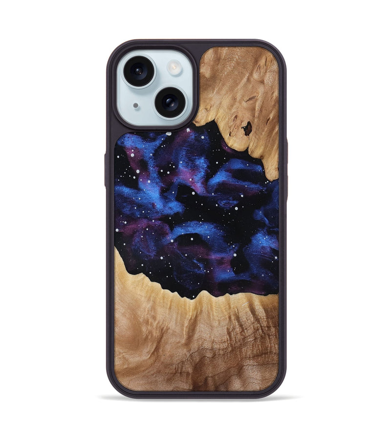 iPhone 15 Wood Phone Case - Lindsey (Cosmos, 817247)