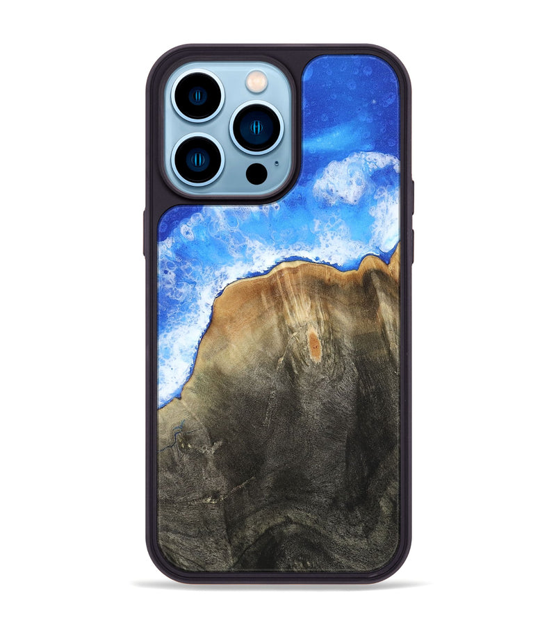 iPhone 14 Pro Max Wood Phone Case - Aleta (Coastal, 817265)