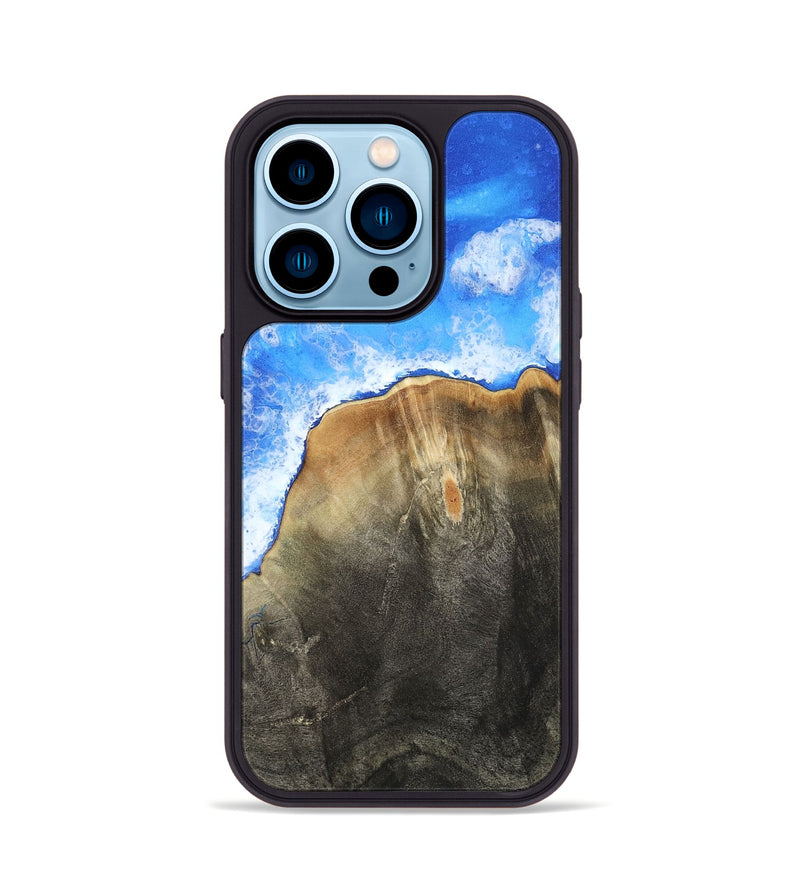 iPhone 14 Pro Wood Phone Case - Aleta (Coastal, 817265)