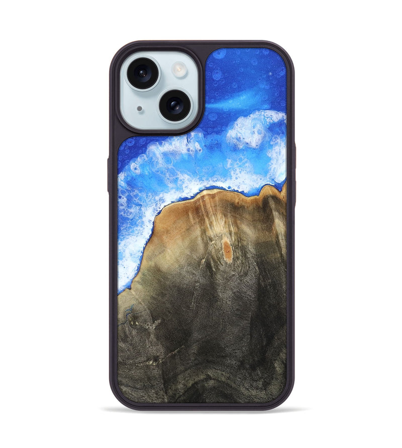 iPhone 15 Wood Phone Case - Aleta (Coastal, 817265)
