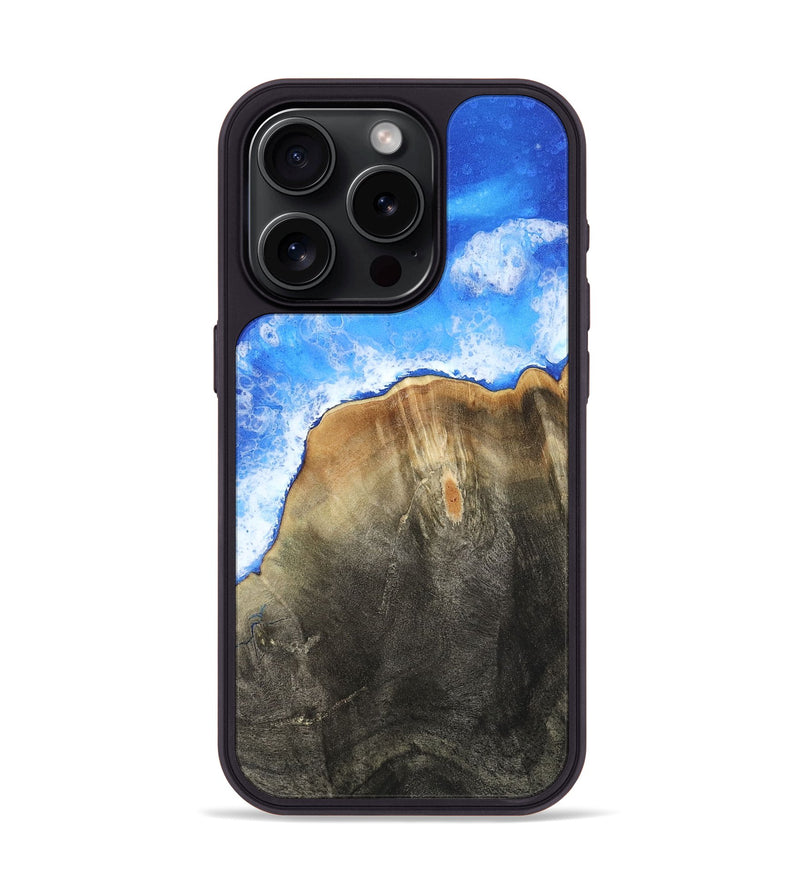 iPhone 15 Pro Wood Phone Case - Aleta (Coastal, 817265)