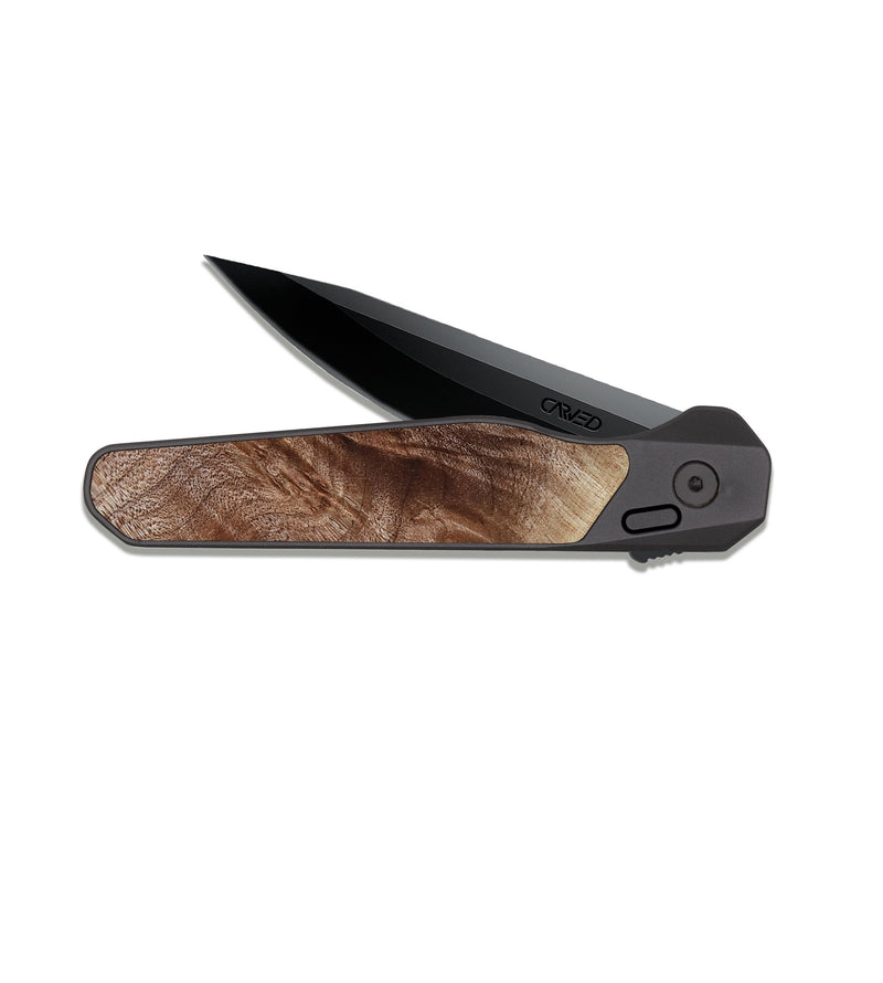 EDC Dark Slate Wood Pocket Knife - Evelynn (Cosmos, 817268)
