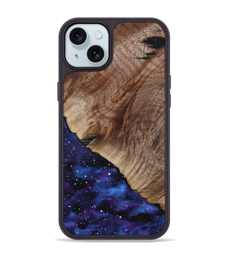 iPhone 15 Plus Wood Phone Case - Evelynn (Cosmos, 817268)