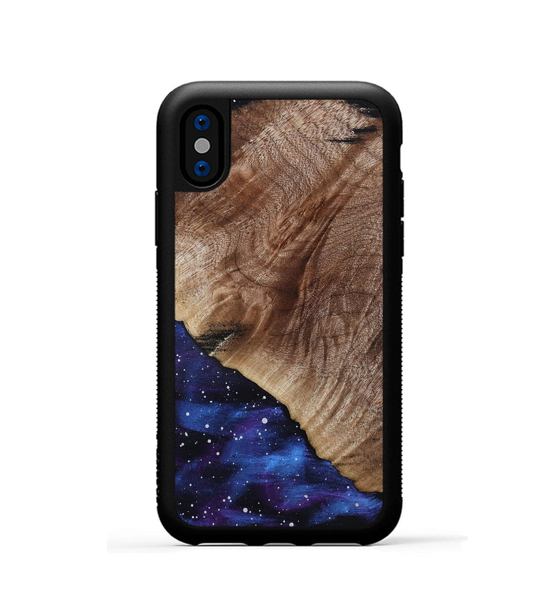 iPhone Xs Wood Phone Case - Evelynn (Cosmos, 817268)