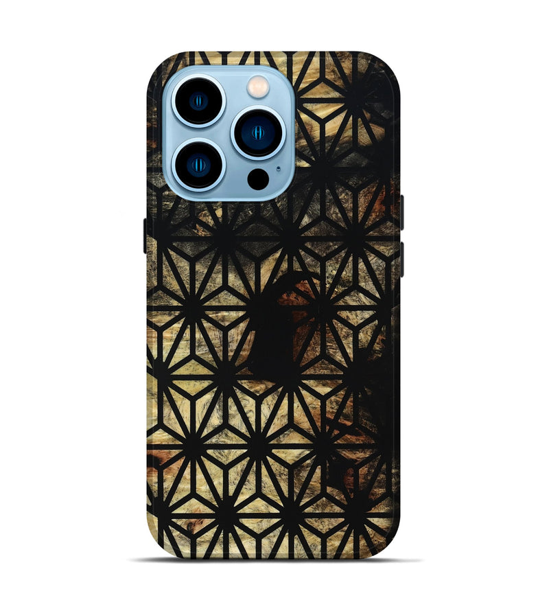 iPhone 14 Pro Wood Live Edge Phone Case - Connor (Pattern, 817275)