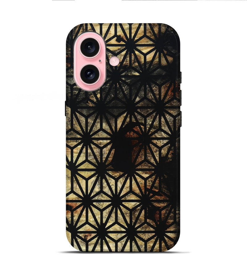 iPhone 16 Wood Live Edge Phone Case - Connor (Pattern, 817275)