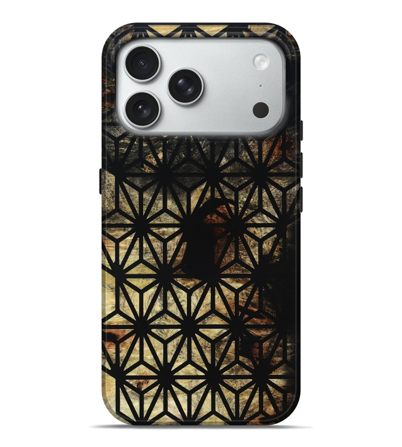 iPhone 18 Pro Max Wood Live Edge Phone Case - Connor (Pattern, 817275)