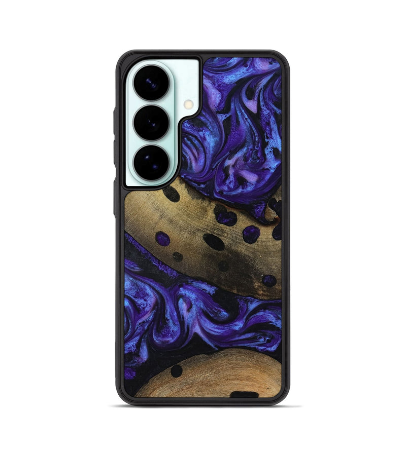 Galaxy S26 Wood Phone Case - Cale (Purple, 817289)