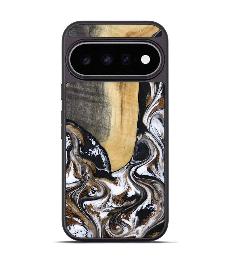 Pixel 11 Pro Wood Phone Case - Bristol (Black & White, 817292)