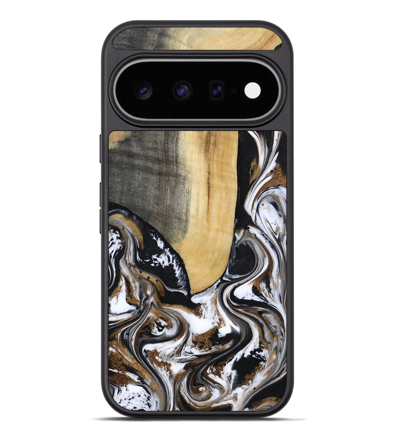 Pixel 11 Pro XL Wood Phone Case - Bristol (Black & White, 817292)