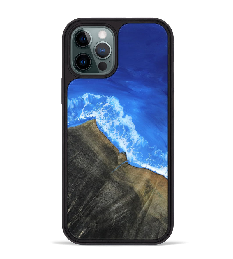 iPhone 12 Pro Max Wood Phone Case - Debrah (Coastal, 817296)