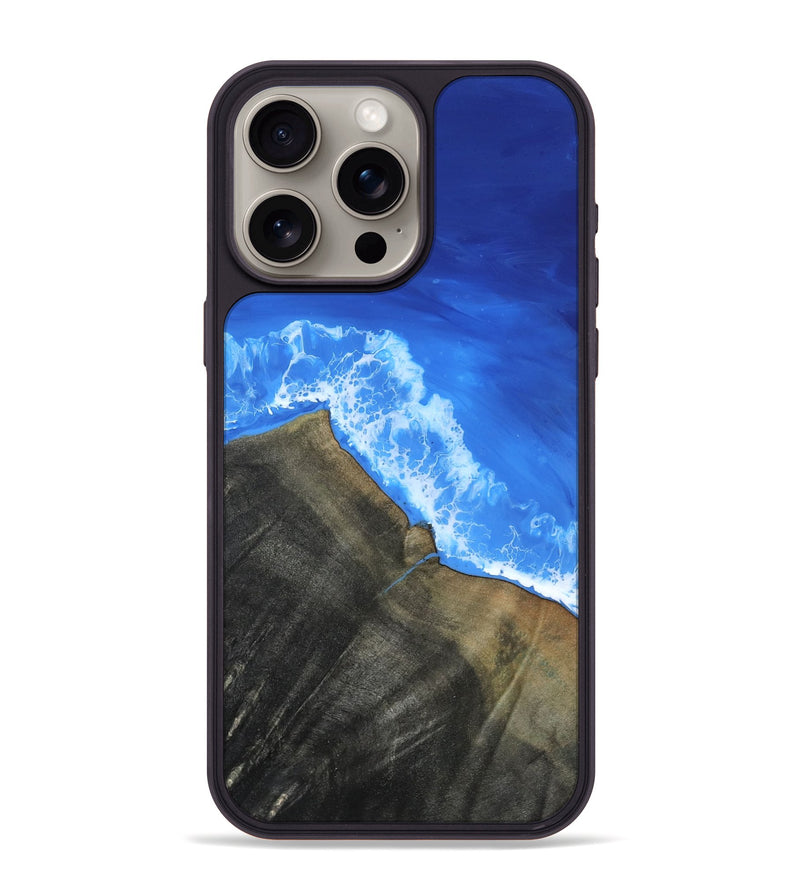 iPhone 15 Pro Max Wood Phone Case - Debrah (Coastal, 817296)