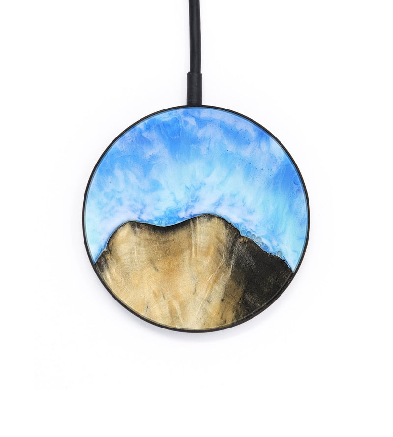 Circle Wood Wireless Charger - Sara (Coastal, 817298)