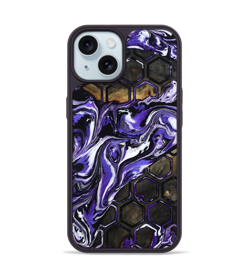 iPhone 15 Wood Phone Case - Paxton (Pattern, 817299)