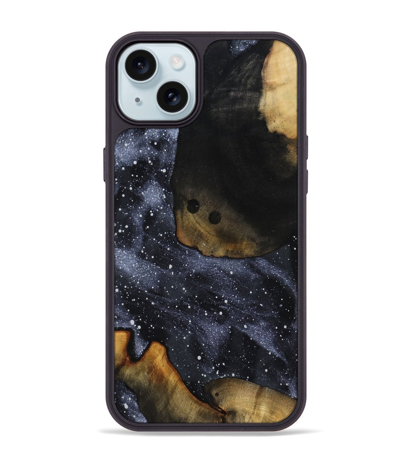 iPhone 15 Plus Wood Phone Case - Gwen (Cosmos, 817329)