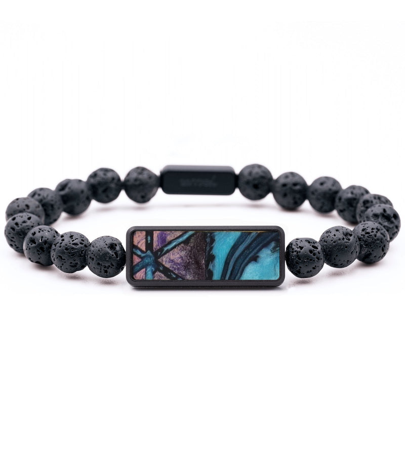 Lava Bead Wood Bracelet - Journee (Pattern, 817431)