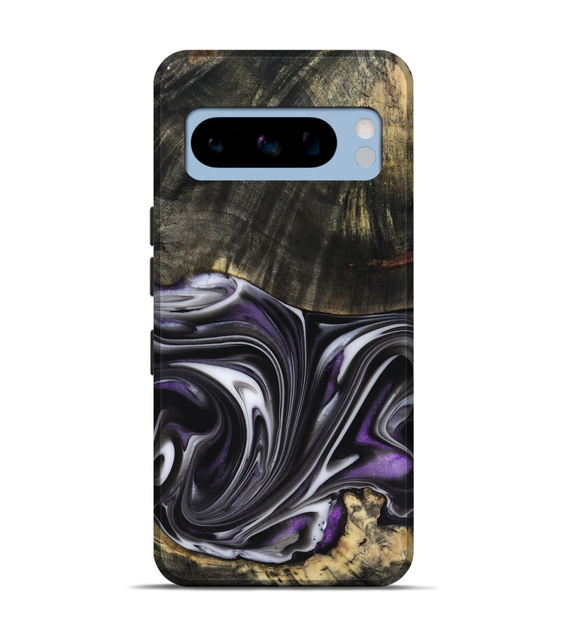 Pixel 8 Pro Wood Live Edge Phone Case - Axl (Purple, 817470)