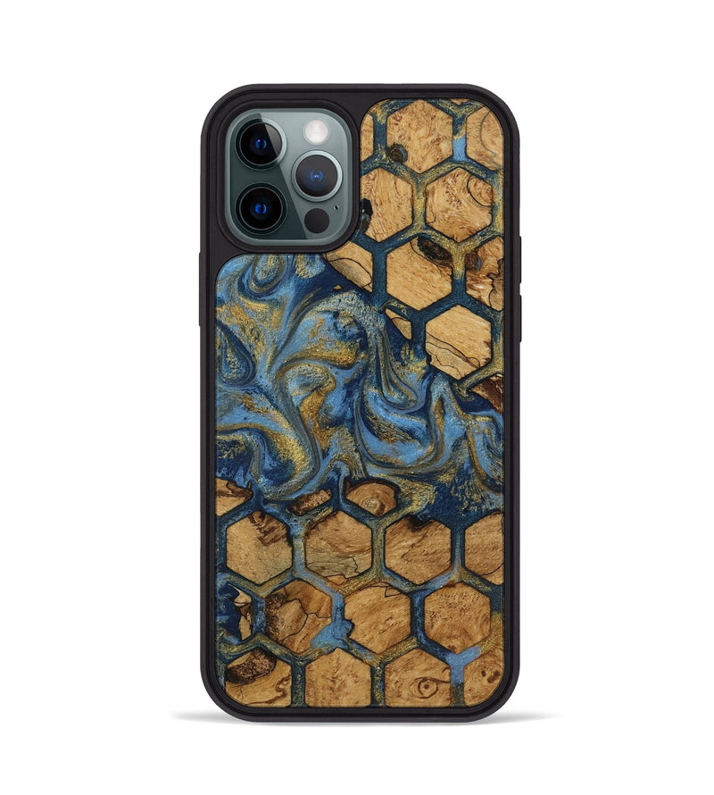 iPhone 12 Pro Wood Phone Case - Haywood (Pattern, 817528)