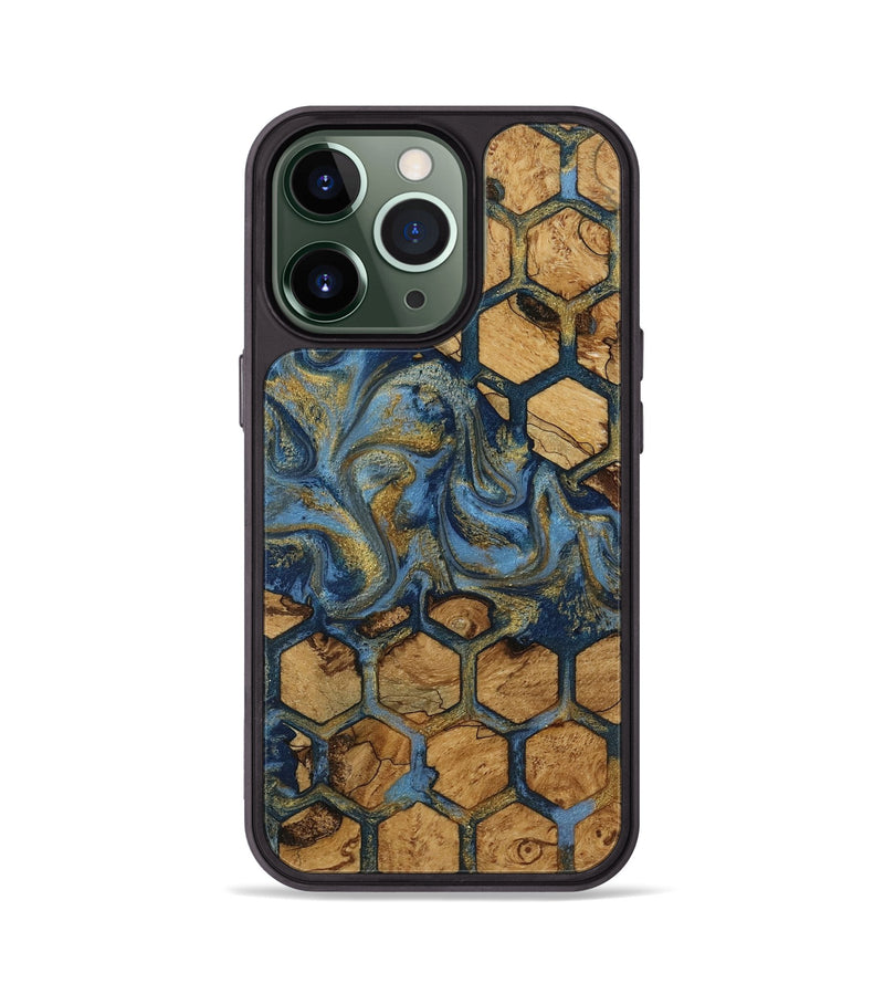 iPhone 13 Pro Wood Phone Case - Haywood (Pattern, 817528)