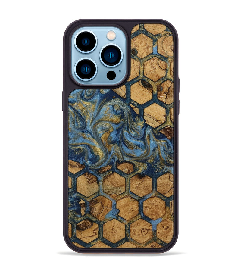 iPhone 14 Pro Max Wood Phone Case - Haywood (Pattern, 817528)