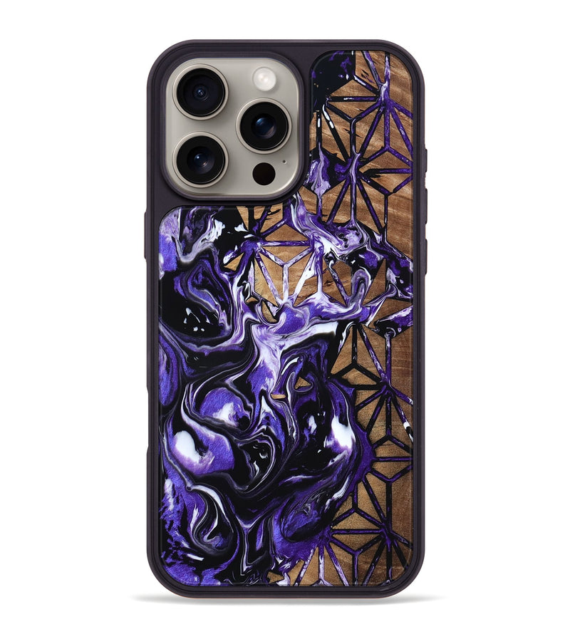 iPhone 16 Pro Max Wood Phone Case - Roman (Pattern, 817537)