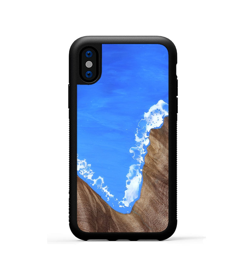 iPhone Xs Wood Phone Case - Ima (Coastal, 817545)