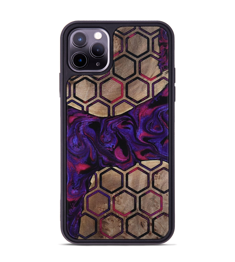 iPhone 11 Pro Max Wood Phone Case - Malayah (Pattern, 817563)