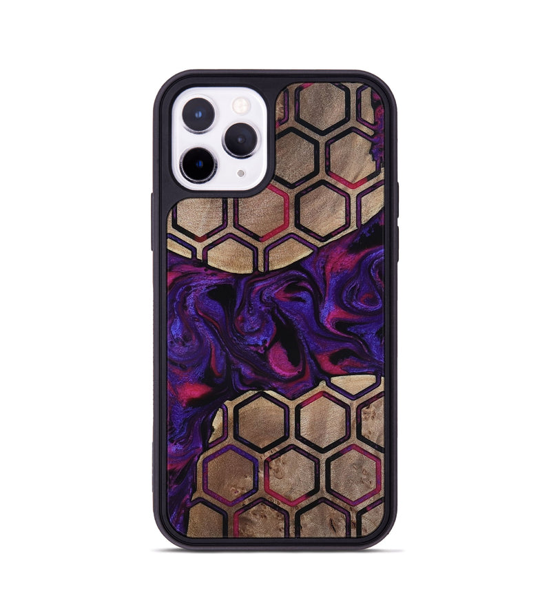 iPhone 11 Pro Wood Phone Case - Malayah (Pattern, 817563)
