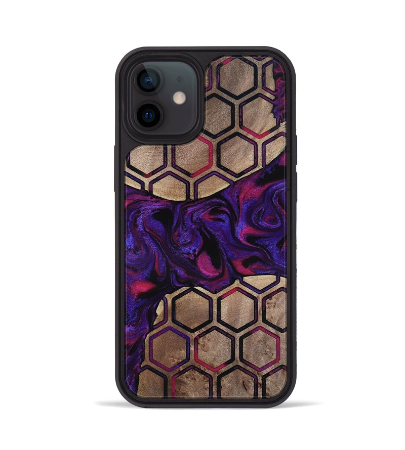 iPhone 12 Wood Phone Case - Malayah (Pattern, 817563)