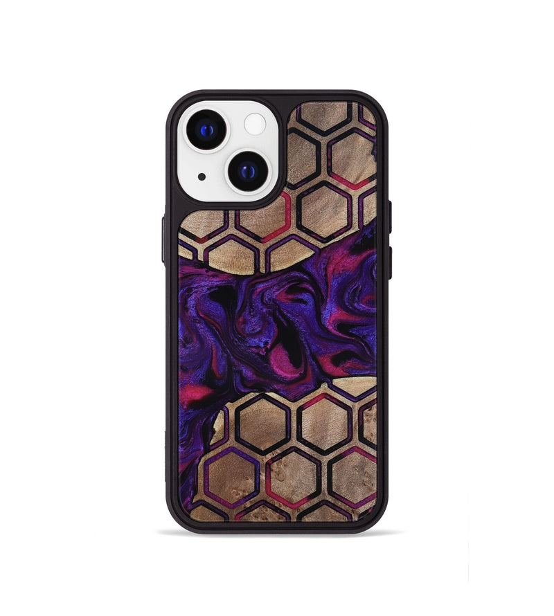 iPhone 13 mini Wood Phone Case - Malayah (Pattern, 817563)